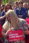 Jeremy Corbyn comes to Salford Precinct